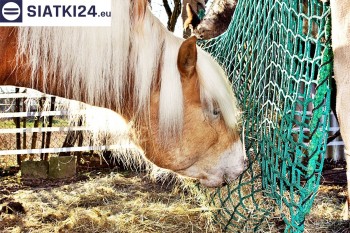 Siatki Szydłowiec - Worek na siano dla koni - siatka oczko 4,5cm gr.3mm dla terenów Szydłowca